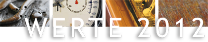 &bdquo;WERTE 2012 &ndash; Werkst&auml;tten traditioneller Handwerkskunst&ldquo;